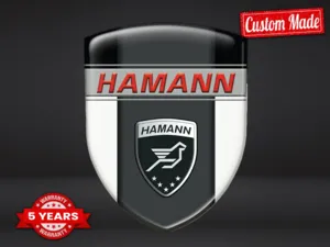 Hamann Autocollants Résine Look Perso Étiquettes Haut de Gamme